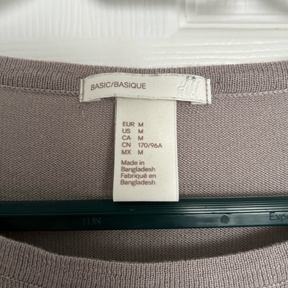 Grey Knit Sweater - Picture 3 of 4